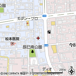 あさみや岡山営業所周辺の地図