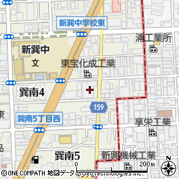 中西製作所周辺の地図