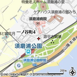須磨浦公園管理事務所周辺の地図