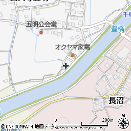 岡山県岡山市東区西大寺五明8周辺の地図