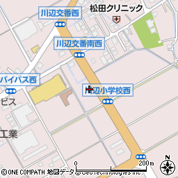 岡山県倉敷市真備町川辺1779周辺の地図