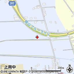 岡山県岡山市東区金田602-1周辺の地図