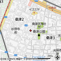 株式会社研硝社　配送センター周辺の地図