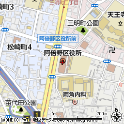 大阪府大阪市阿倍野区の地図 住所一覧検索 地図マピオン