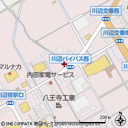 岡山県倉敷市真備町川辺1900周辺の地図