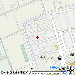 岡山スイキュウ周辺の地図