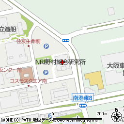 ＮＲＩ大阪データサービスセンター周辺の地図