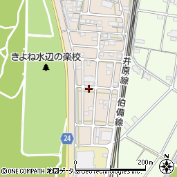 岡山県総社市清音上中島552-2周辺の地図