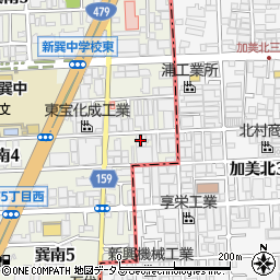 御嶽教春吉教会周辺の地図