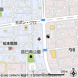 幸輝興業株式会社　岡山支店周辺の地図