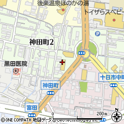 ジャンブルストア　十日市店周辺の地図