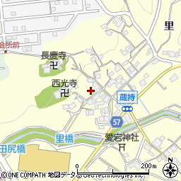 三重県名張市蔵持町里2743周辺の地図