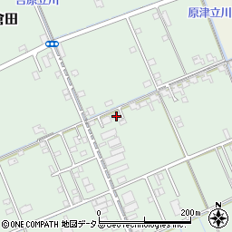 岡山県岡山市中区倉田266周辺の地図