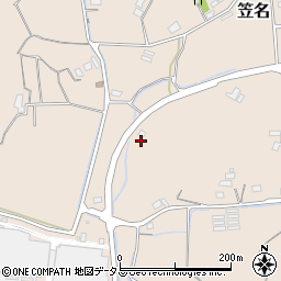 静岡県牧之原市笠名377周辺の地図