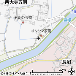 岡山県岡山市東区西大寺五明9周辺の地図