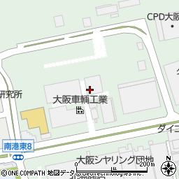 大阪車輌工業株式会社周辺の地図