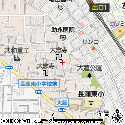 社会福祉法人ハートケア東大阪　ハートライフ事務所周辺の地図