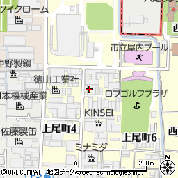 松一ゴム株式会社　八尾工場周辺の地図
