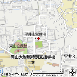 平井市営住宅クロガネモチ５周辺の地図