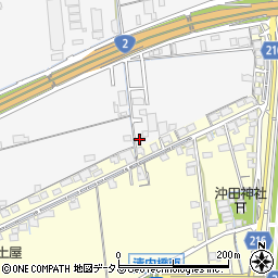 岡山県岡山市中区倉益533-4周辺の地図