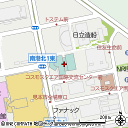 ホテルフクラシア大阪ベイ多目的ホール周辺の地図