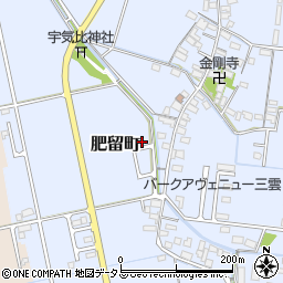 三重県松阪市肥留町145-5周辺の地図