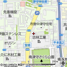 株式会社大阪継手バルブ製作所周辺の地図
