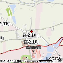 奈良県奈良市田中町608周辺の地図