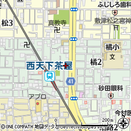 安原自転車店周辺の地図