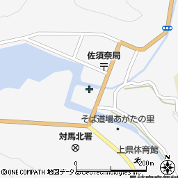 長崎県対馬市上県町佐須奈266周辺の地図
