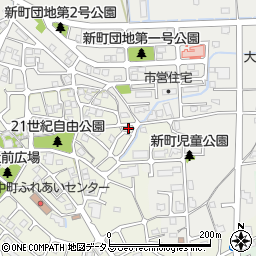 西辻倉庫周辺の地図