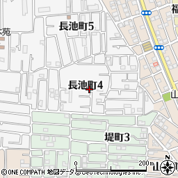 大阪府八尾市長池町4丁目86周辺の地図