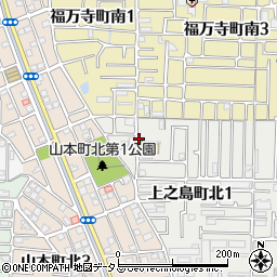 磯西商店周辺の地図