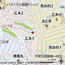 プリオーレ美山台弐番館周辺の地図