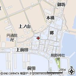 愛知県田原市向山町郷66周辺の地図