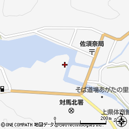 長崎県対馬市上県町佐須奈542-1周辺の地図