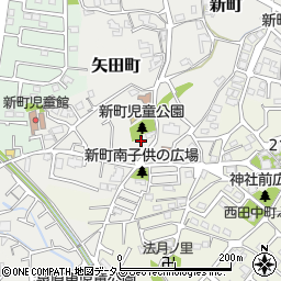 奈良県大和郡山市矢田町5512-29周辺の地図