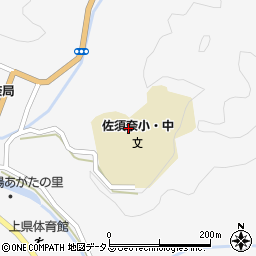 対馬市立佐須奈小学校周辺の地図