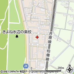 岡山県総社市清音上中島521周辺の地図