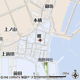 愛知県田原市向山町郷21周辺の地図