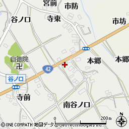 愛知県田原市南神戸町本郷周辺の地図