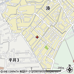 岡山県岡山市中区湊108-11周辺の地図