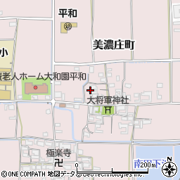 奈良県大和郡山市美濃庄町555周辺の地図