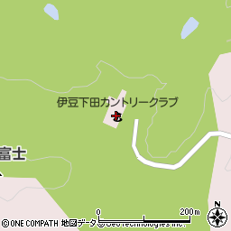 伊豆下田カントリークラブ食堂部周辺の地図