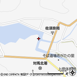 長崎県対馬市上県町佐須奈542周辺の地図