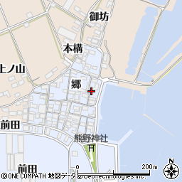 愛知県田原市向山町郷28周辺の地図