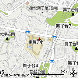 神戸市立東舞子小学校周辺の地図