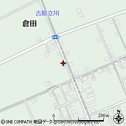 岡山県岡山市中区倉田208周辺の地図