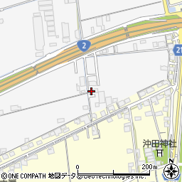 岡山県岡山市中区倉益532周辺の地図