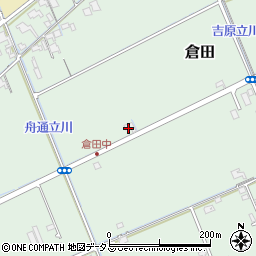 岡山県岡山市中区倉田147周辺の地図